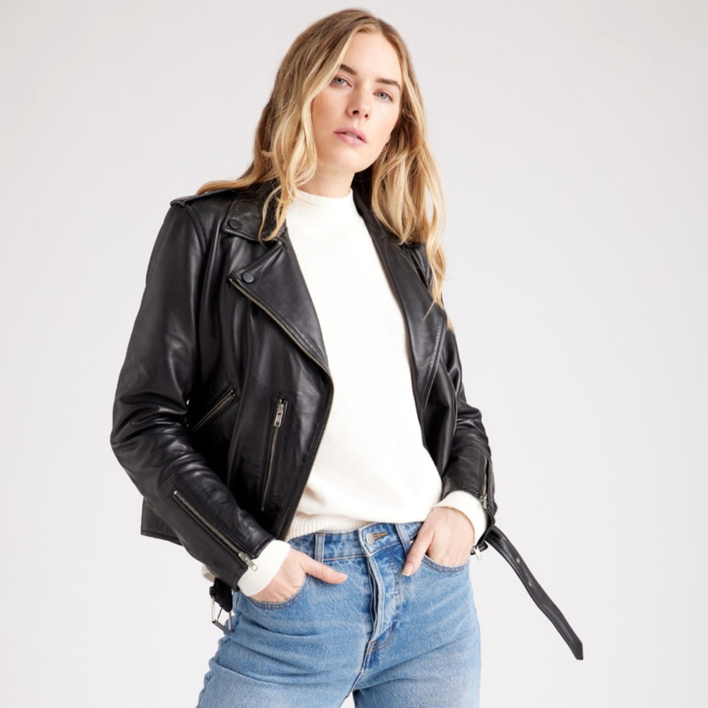 BRAND NEW Moto genuine leather jacket